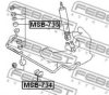 FEBEST MSB-734 Stabiliser Mounting